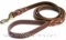 Walking Training Leather Dog Leash Braided