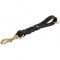 Short Leather Dog Leash (Pull Tab Leash)
