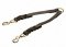 Dog Leather Coupler Braided