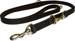 Multifunctional Leather Dog Leash