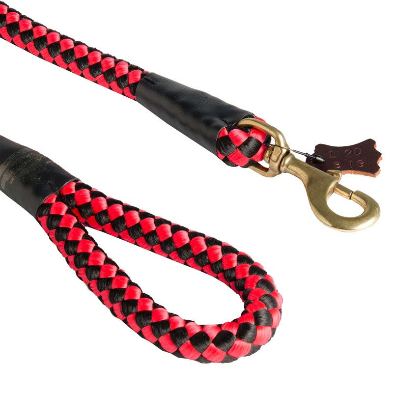 Corrosion Resistant Snap Hook for Red Cord Leash